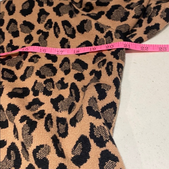 Leopard Print Hooded Jacket L - Picture 9 of 11